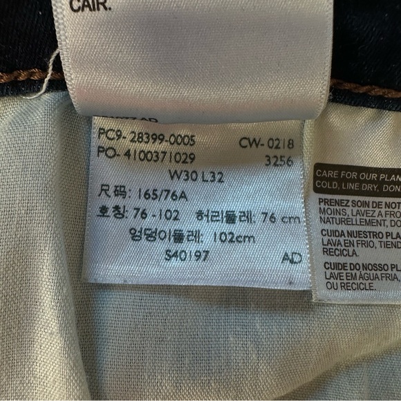 Levis Skinny Jeans 30 Blue Mid Rise Slimming Stretch Denim Classic Fit Women - Picture 14 of 16